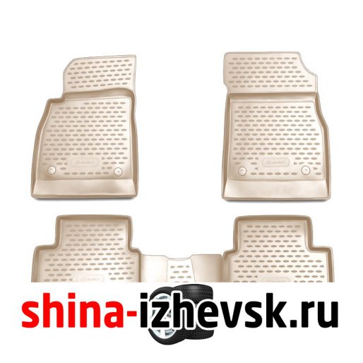 Коврик Autofamily коврик в салон полиуретановый бежевый для CHEVROLET Cruze sd 2009- / hb 2011- в Ижевске